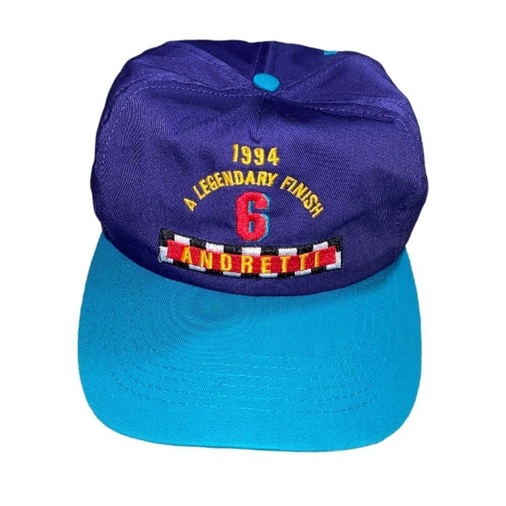 VTG Mario Andretti Hat Texaco Havoline Racing 1994 Legendary Finish Snapback Hat
